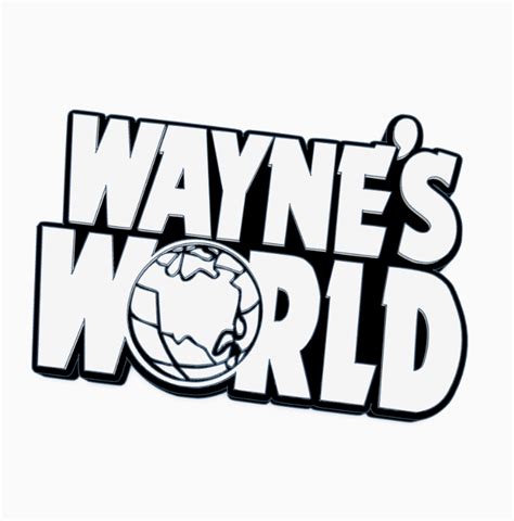 Printable Waynes World Logo
