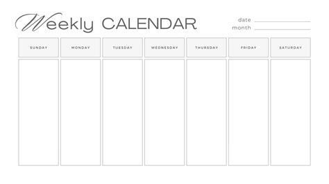Printable Weekly Calendar Dat 1