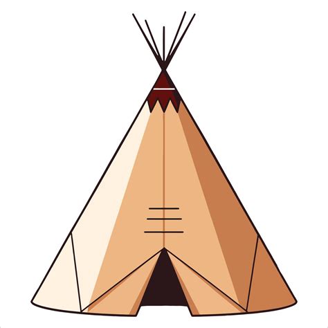 Printable Wigwam Printable Micmac Wigwam