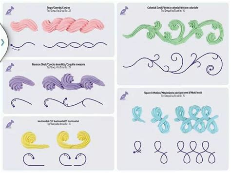 Printable Wilton Piping Practice Sheets