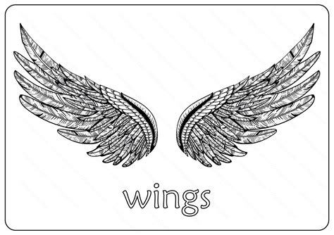Printable Wings