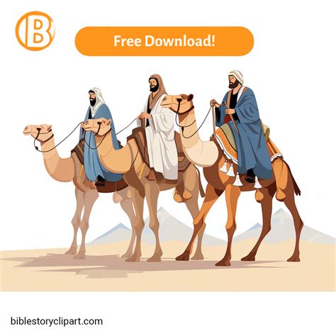Printable Wise Man And Camel