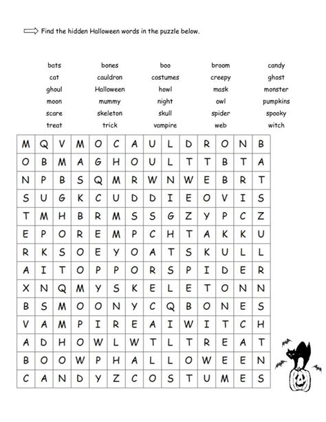 Printable Word Search Elementary