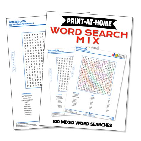 Printable Word Searches,Brainzilla