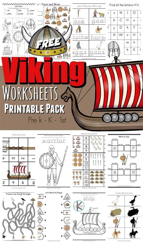 Printable Worksheet The Vikings