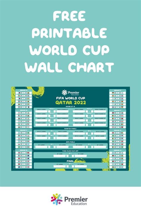 Printable World Cup Game Tracker