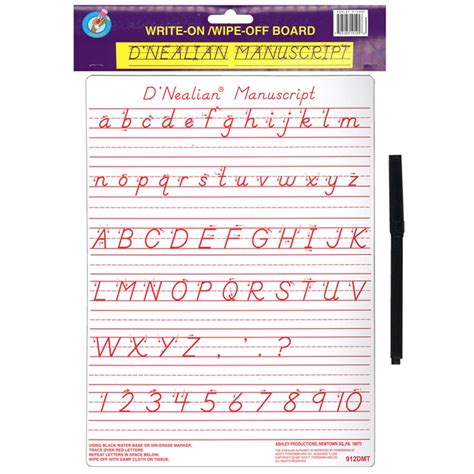 Printable Write On Wipe Off Boards