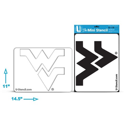 Printable Wvu Stencil