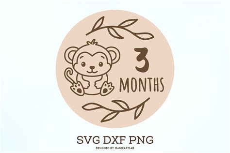 Printable Yellow 3 Month Milestone
