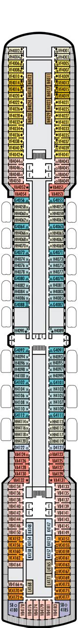 Printable Zuiderdam Deck Plan