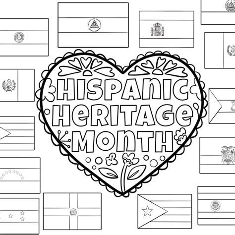 Printables Hispanic Heritage Month