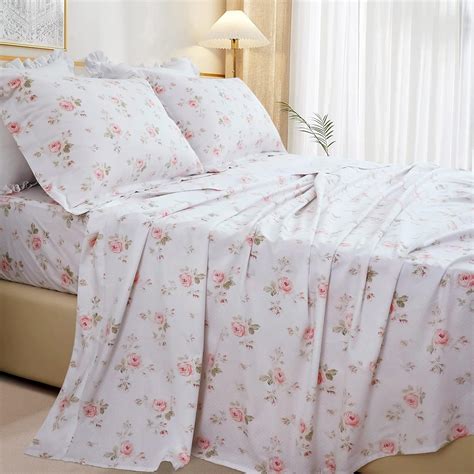 Printed Full Size Bed Sheets