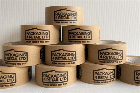 Printed Paper Tape For Packaging