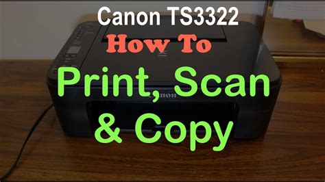 Printer Canon Mode Scan