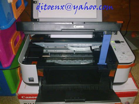 printer canon mp258 tinta habis