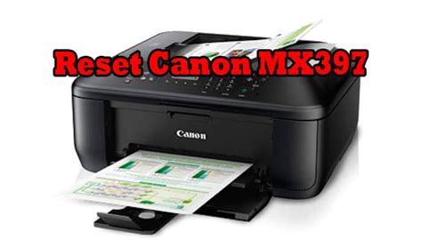 Restart Printer Canon MX397