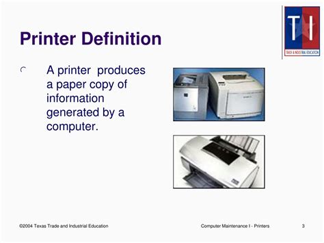 Printer Definition Computer