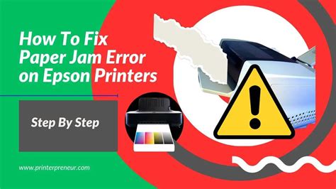 Printer Epson L385 Paper Jam Error