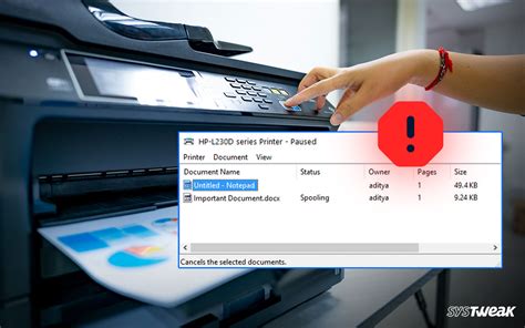 Printer Getting Stuck In Queue