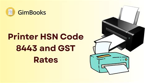 Printer Hsn Code 8443