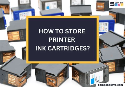 Printer Ink Cartridge Storage
