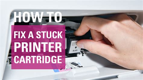 Printer Ink Cartridges Stuck