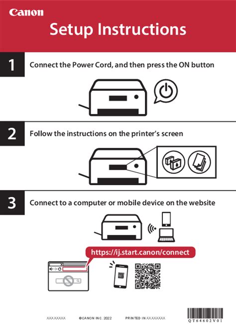 Printer Instructions Installation
