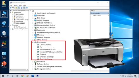 Printer Missing In Device Manager