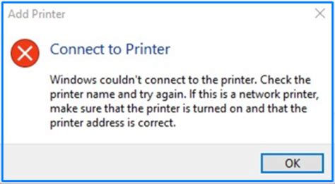 Printer Network Controller Error