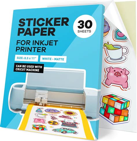Printer Paper Stickers