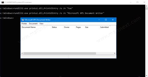 Printer Queue Command