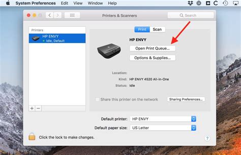 Printer Queue On Mac