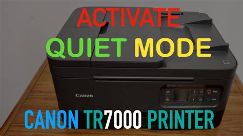 Printer Quiet Mode