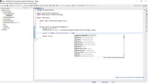 Printerjob Java Ejemplo