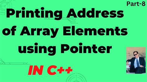 Printing A Pointer Address In C