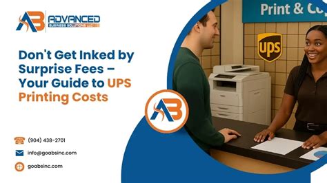 Printing Cost At Ups