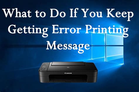 printing error