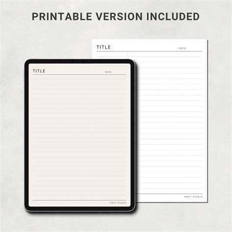Printing From Goodnotes