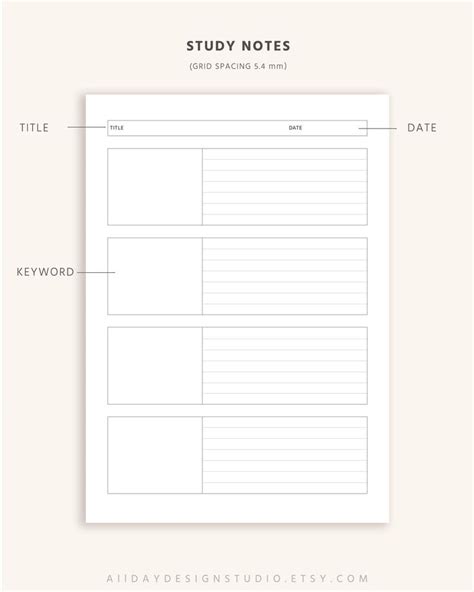 Printing Study Notes