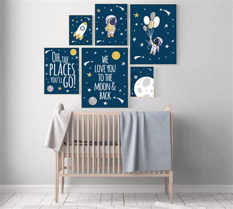 prints for boys bedroom