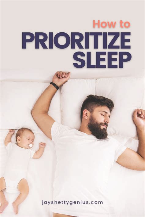 prioritize sleep