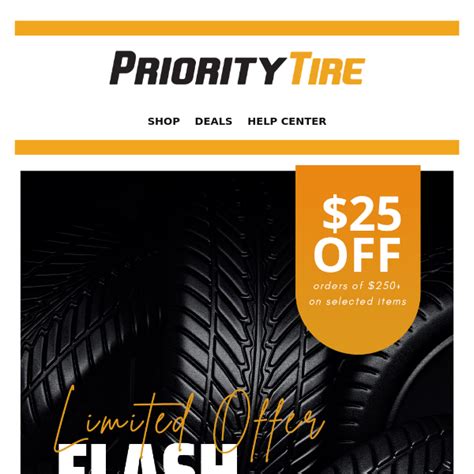 Priority Tire Coupon Code: Get The Best Deals On Tires Now