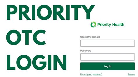 priorityhealthcom/otc login