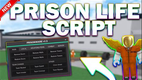 prison life script pastebin 2023 - YouTube