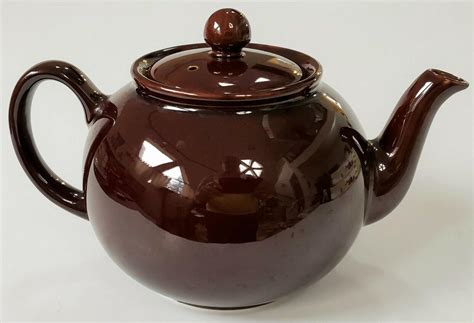 Pristine England Teapot Brown
