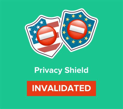 Privacy Shield Gdpr Invalidated