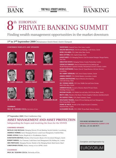 private banking summit