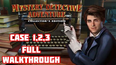Private Detective Walkthrough