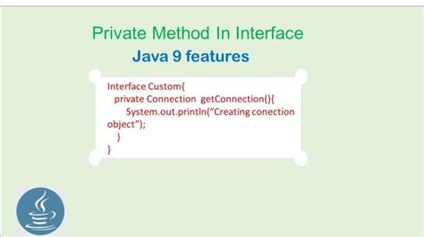 private method in interface java 9 example