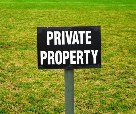 private property